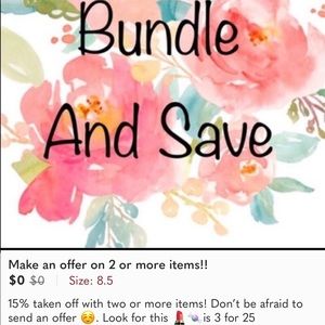 Add 3 items for 25 makeup/skincare